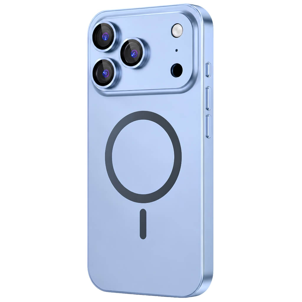 Scratch-resistant metal case for iPhone 18 Pro Max with MagSafe