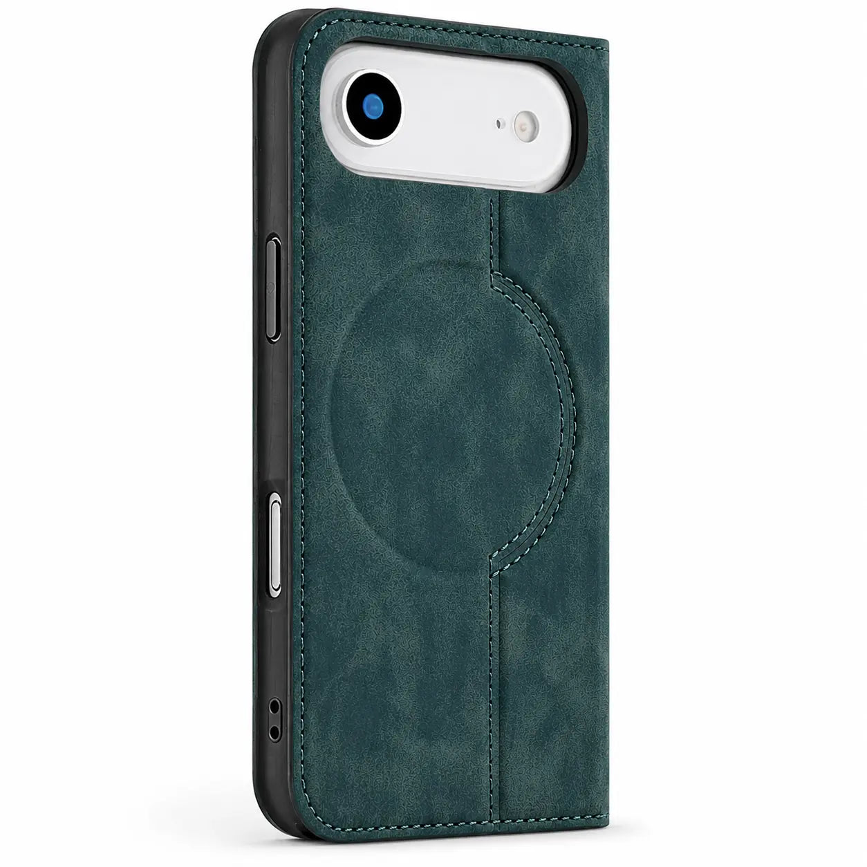 Magnetic phone case with integrated card holder