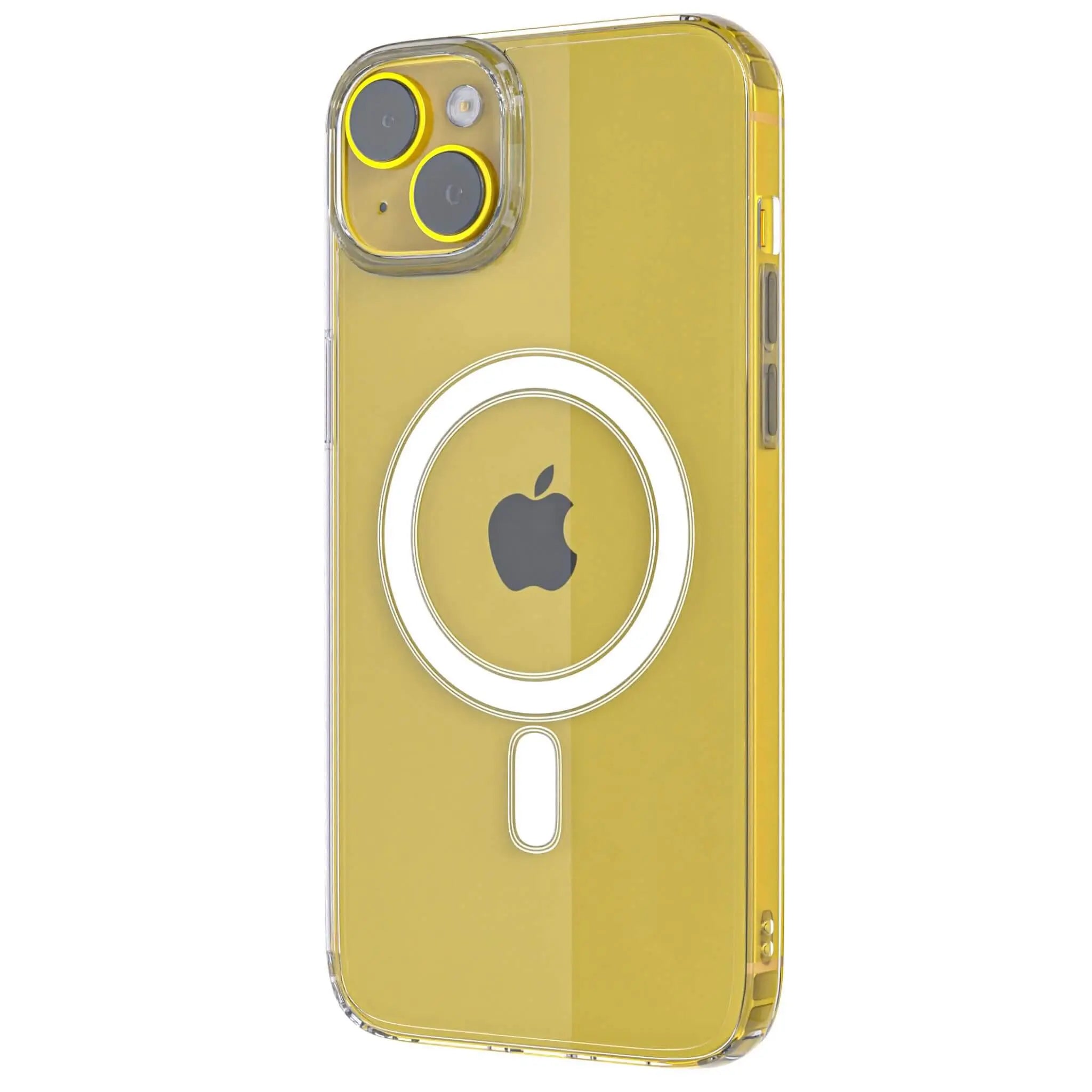 Apple iPhone MagSafe Clear Case with a Transparent Design and Magnetic Features